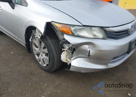 2012 Honda Civic Lx из США, поврежденный, VIN 2HGFB2F5XCH316235